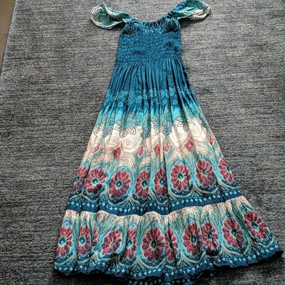 Colorful maxi dress